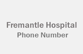 Fremantle Hospital phone number
